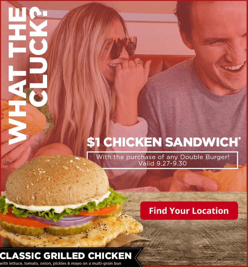 Smashburger Chicken Sandwich Deal