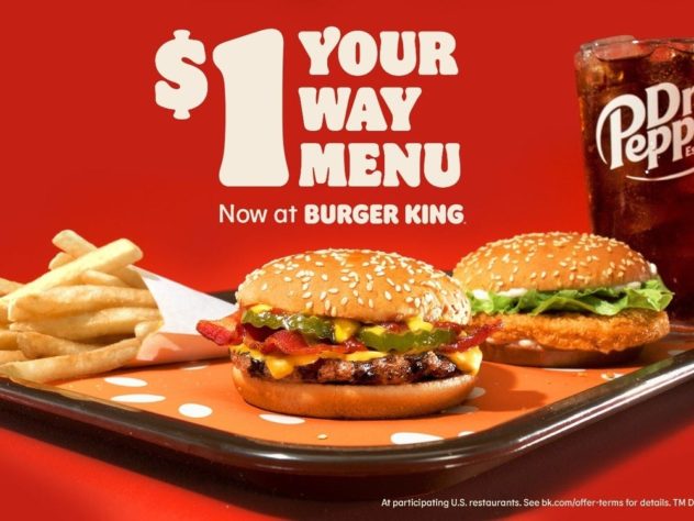 Burger King $1 Menu